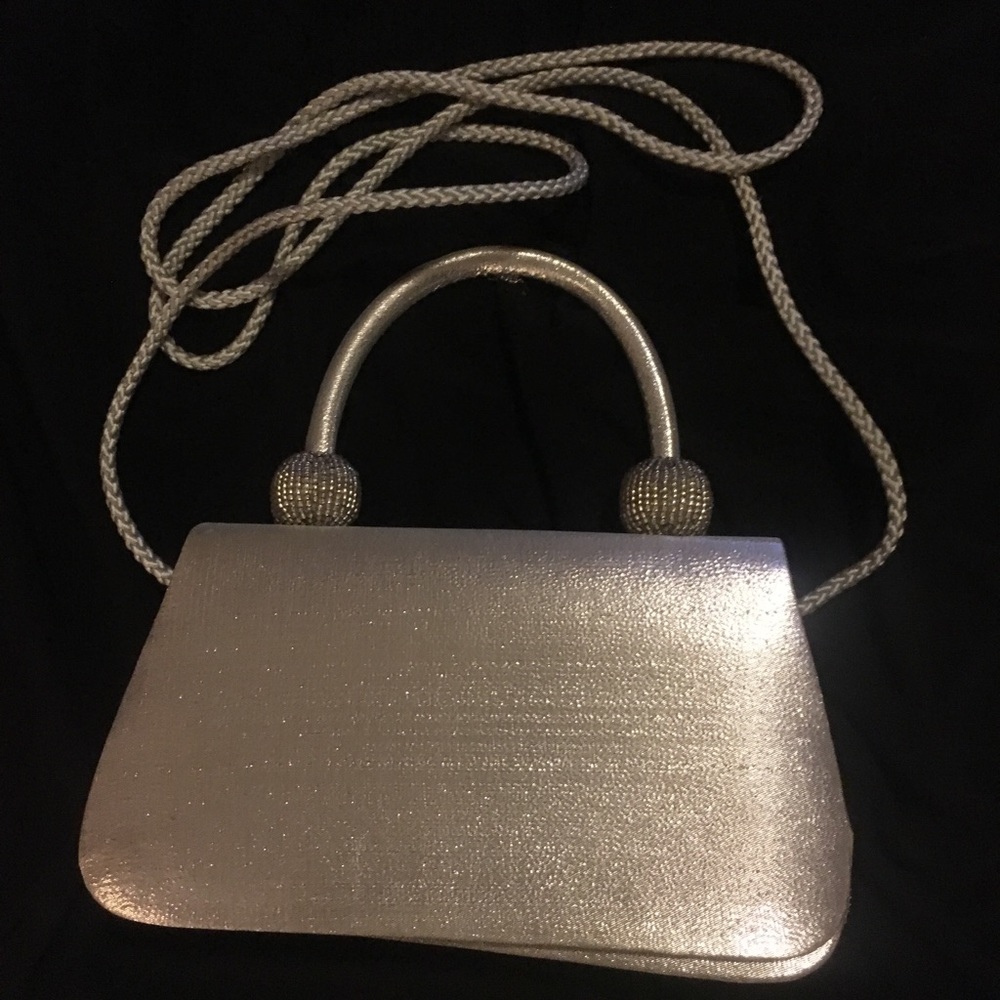 Sliver Satin  Purse